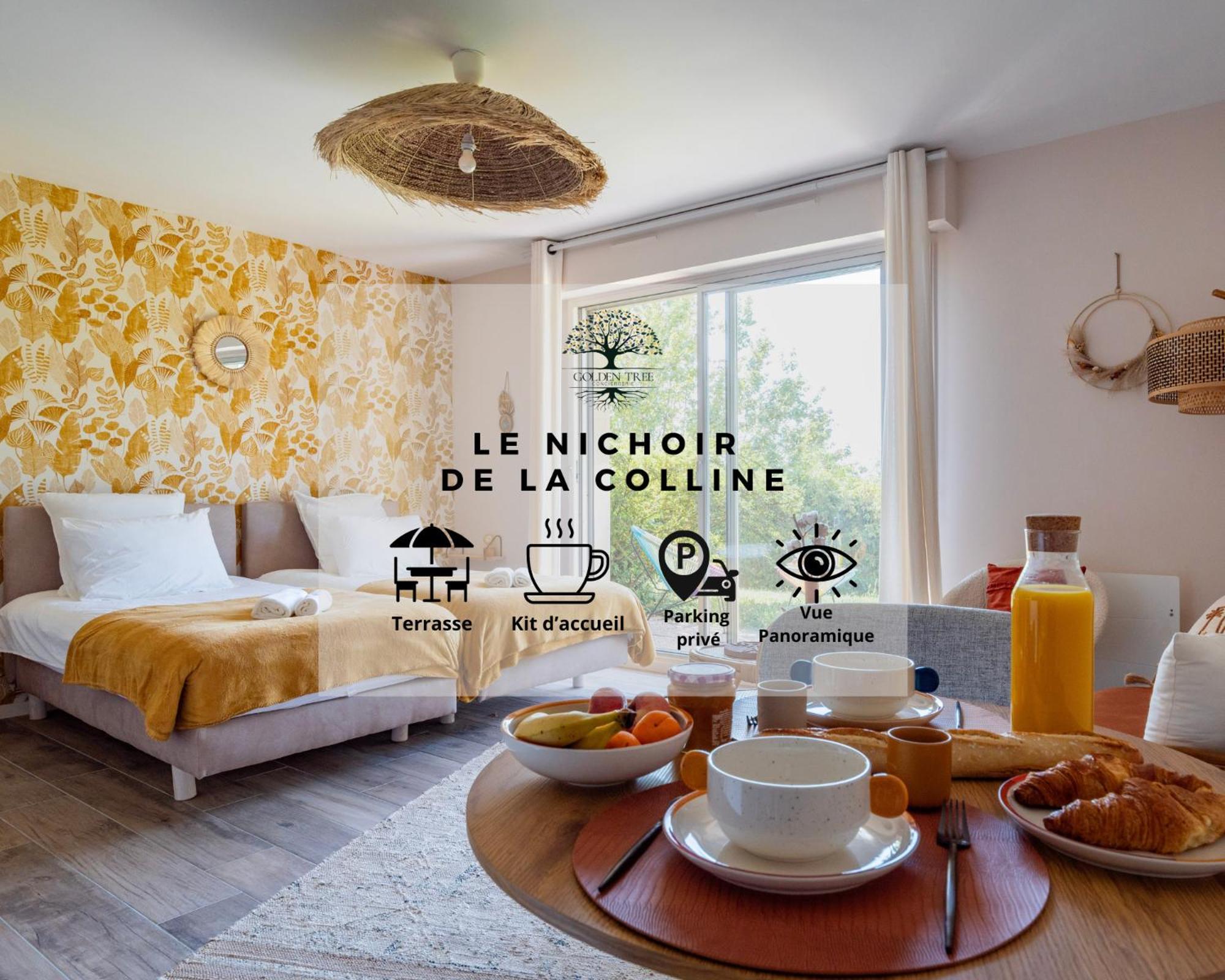 Le Nichoir De La Colline - Parking & Wifi Apartment Оберне Екстериор снимка
